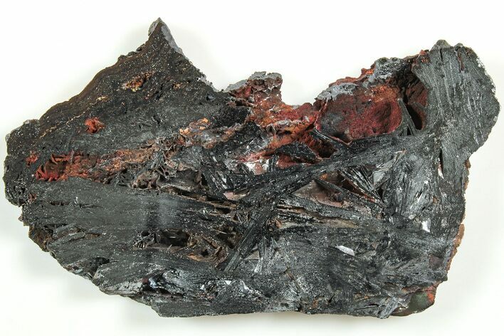 Polished Reticulated Hematite Slab - Western Australia #208213